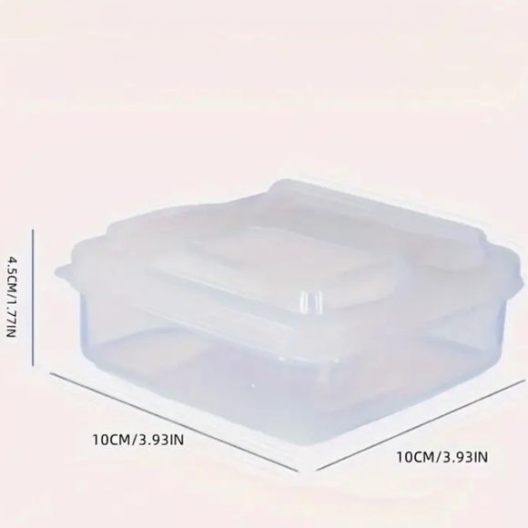 Clear Plastic Stackable Containers New - Picture 5 of 12